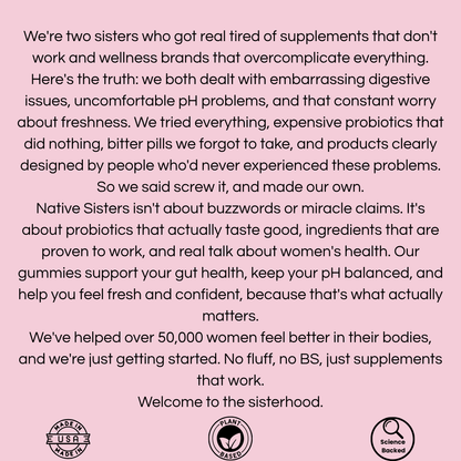NativeSisters™- Prebiotic Gummies